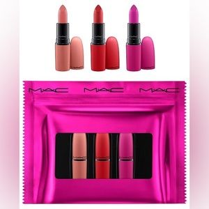 MAC NWOT Shiny Pretty Things Lipstick Set
